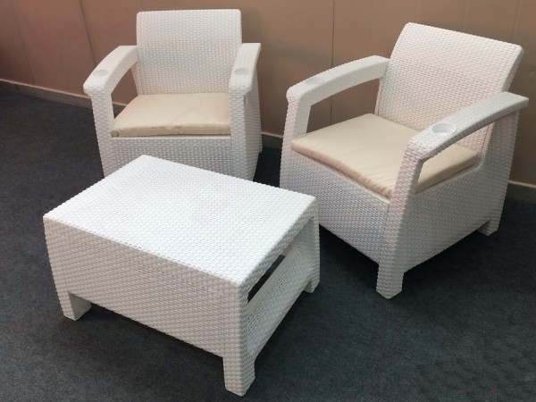 Комплект Yalta Balcony Set белый купить в Алапаевске