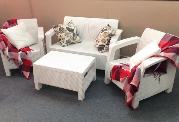 Комплект Yalta Terrace Set белый купить в Алапаевске