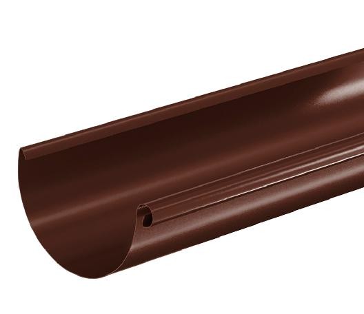Водосток Aquasistem, система 150/100 - Водосточный желоб 3.00м RAL 8017 Коричневый купить в Алапаевске