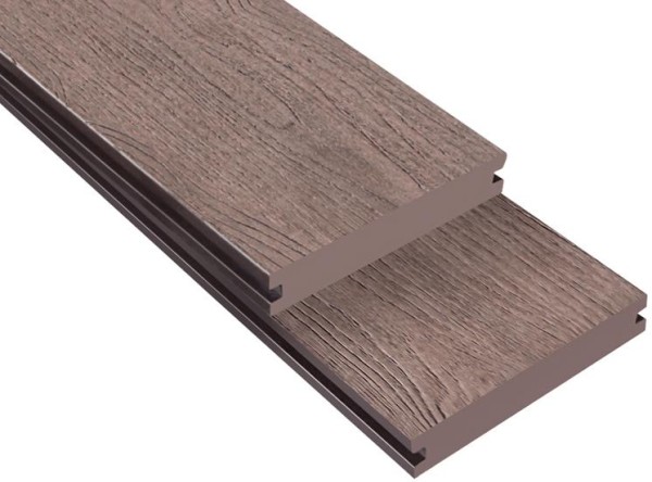 Террасная доска ДПК Outdoor 3D полнотелая NEVADA/CALIFORNIA BROWN коричневая микс купить в Алапаевске