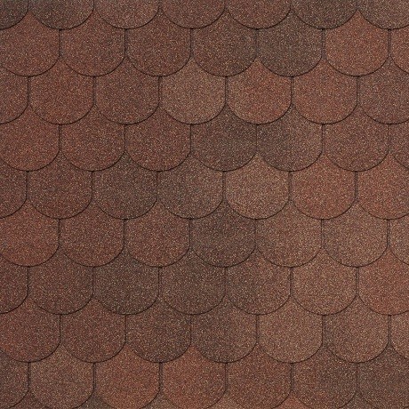 Гибкая черепица Tegola ASSISI terracotta 420 купить в Алапаевске