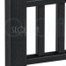 Комплект крышка/юбка для столба SEQUOIA BLACK купить в Алапаевске