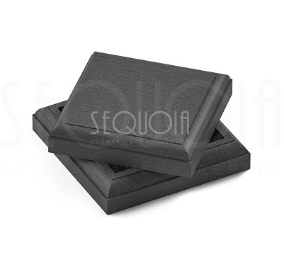 Комплект крышка/юбка для столба SEQUOIA GRAY купить в Алапаевске