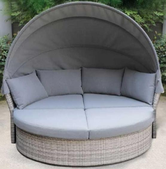 Диван-Трансформер AFINA плетеный из иск. ротанга AFM-325G Grey купить в Алапаевске