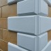 Угол Наружный к Фасадным Термопанелям Доломит Дагестанский Камень 400 мм Белый купить в Алапаевске