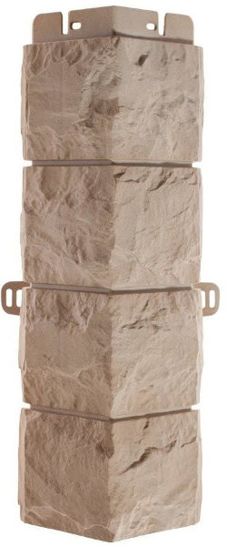 Фасадная панель Наружный угол фагот (талдомский), 0,45 х 0,13м (н) купить в Алапаевске