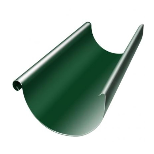 Водосток Grand Line 125x90 – Желоб 3м RAL 6005 купить в Алапаевске