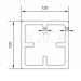 Столб SEQUOIA Evolution 3D WOOD GRAY купить в Алапаевске