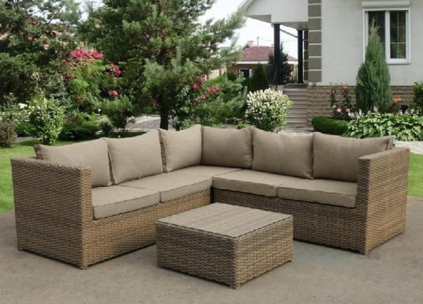 Комплект мебели AFINA плетеной из иск. ротанга YR825B Beige купить в Алапаевске