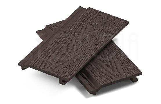 Доска фасадная ДПК 3D SEQUOIA Evolution WOOD BROWN купить в Алапаевске