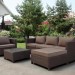 Комплект мебели AFINA плетеной из иск. ротанга YR821A Brown/Beige купить в Алапаевске