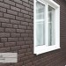 Фасадная панель Ю-Пласт Стоун Хаус Кирпич Коричневый купить в Алапаевске