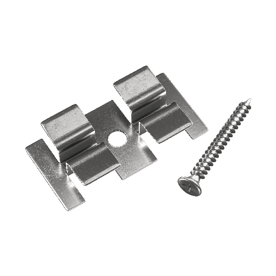 Клипса с саморезом, Grinder шовный монтаж 5 mm купить в Алапаевске