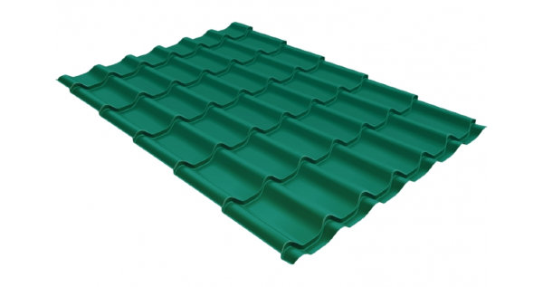 Металлочерепица классик 0,5 Satin RAL 5021 купить в Алапаевске