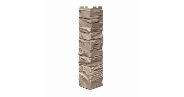 Угол наружный VOX Solid Stone Lazio камень светлая глина купить в Алапаевске