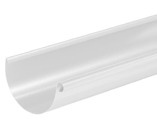 Водосток Aquasistem, система 125x90 - Водосточный желоб 3.00м RAL 9003 Белый купить в Алапаевске