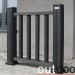 Ограждение из ДПК Outdoor Классик 3D STORM чёрный купить в Алапаевске