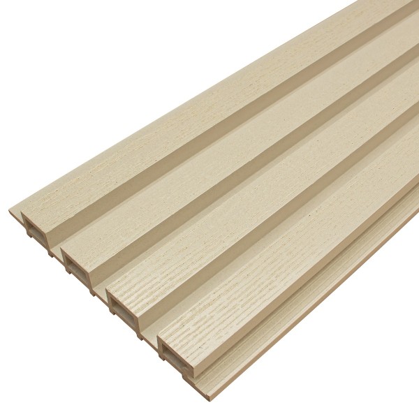 Фасадная доска из ДПК Faynag Wood Рейка Слоновая кость купить в Алапаевске