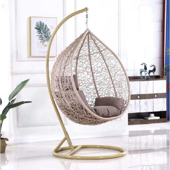 Кресло Подвесное из искусственного ротанга AFM-169A-XLB Beige купить в Алапаевске