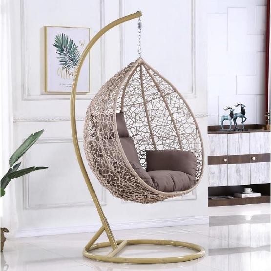 Кресло Подвесное из искусственного ротанга AFM-169A-LB Beige купить в Алапаевске
