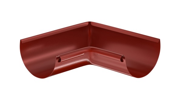 Водосток Aquasistem, система 150x100 - Угол желоба, внутренний 90° RR 29 Бургундский купить в Алапаевске