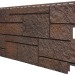 Фасадная панель VOX Sandstone (Сандстоун) темно коричневый купить в Алапаевске