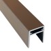 П-профиль Алюминиевый EasyDecking 35x25 Венге купить в Алапаевске