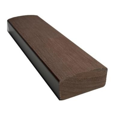 Лавочный брус Ecodecking Некст полнотелый брашированный 70х35 шоколад купить в Алапаевске