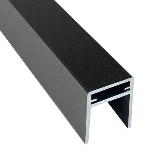 П-профиль Алюминиевый EasyDecking 35x25 Черное дерево купить в Алапаевске