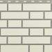 Фасадная панель Альта-Профиль, Кирпич Клинкерный, Белый купить в Алапаевске