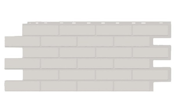 Фасадная панель T-Siding Кирпич Модерн Эко Уайт купить в Алапаевске