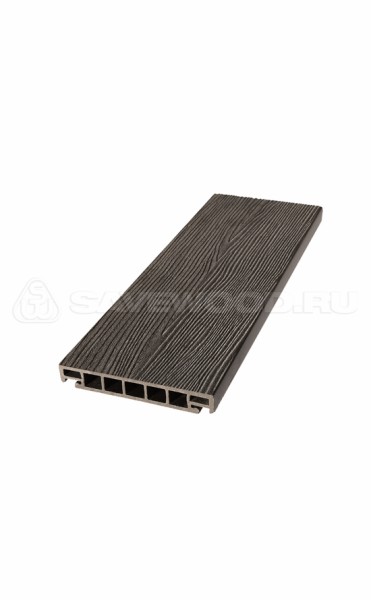 Террасная доска из ДПК SW Salix (S) (R) темно-коричневый купить в Алапаевске
